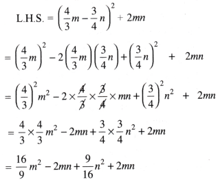 Exploring Algebraic Identities Class 9 Extra Questions Maths Chapter 4 4