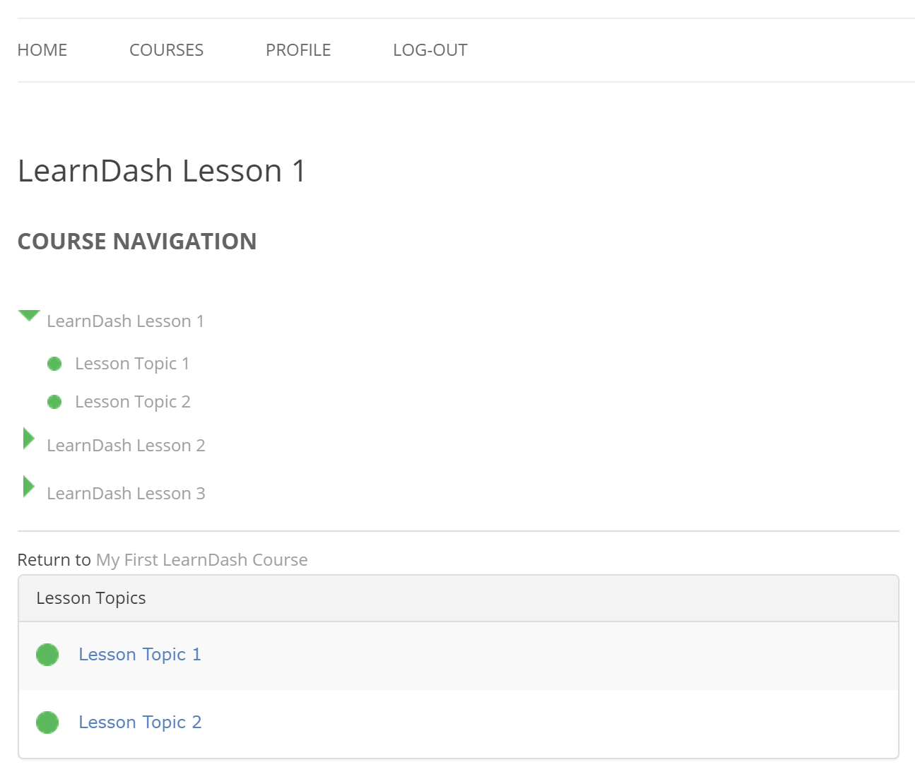 Learndash is a learning management system (lms) plugin for wordpress. How To Insert Any Widget Into Your LearnDash Course Content - LearnDash