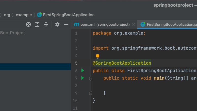 Spring Boot - First Application with Annotation.
