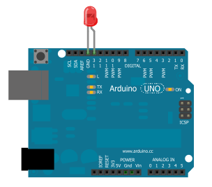 What Is Flashing Led Circuit In Arduino - Wiring Diagram