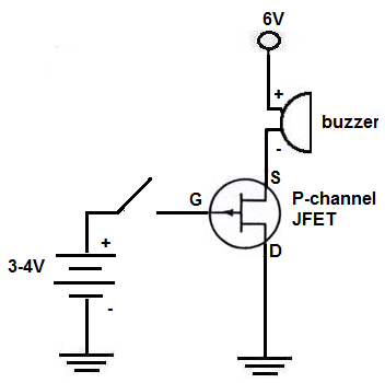 How To Build A P Channel Jfet Switch Circuit