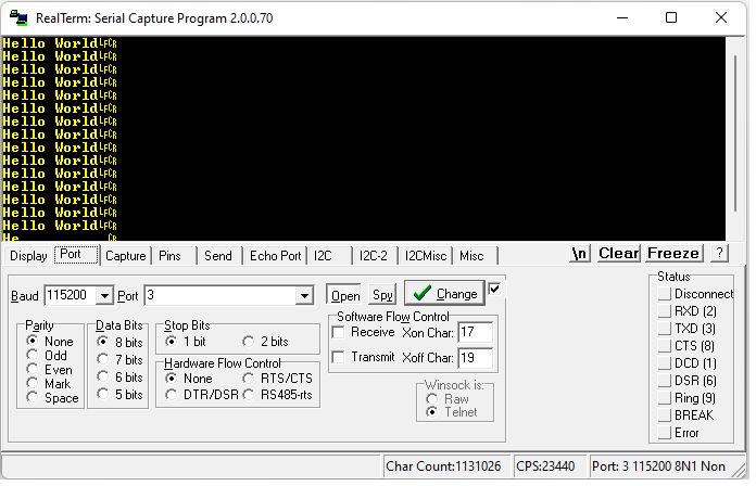 How To Transmit A String Hello World Program With The Uart - Dark Picture Collection - 4K Quality