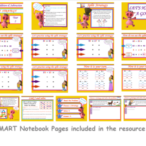 mathematics split strategy year 2 learning interactive