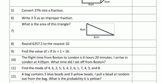 numeracy worksheets learning printable