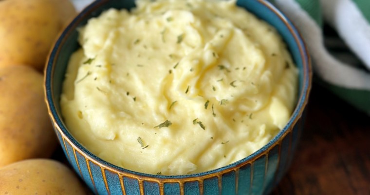 Roasted Garlic Mashed Potatoes