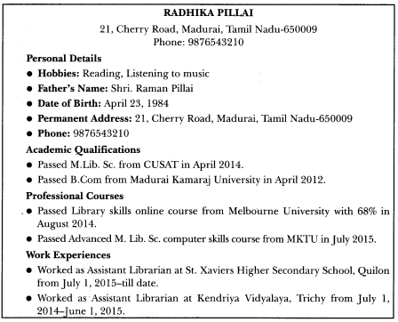 Letter Writing Class 12 Format Topics Samples