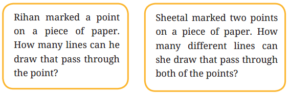Lines and Angles Class 6 Solutions Question Answer 1