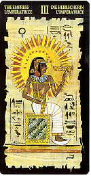 You can apply for a u.s. Egyptian Tarot (Lo Scarabeo)