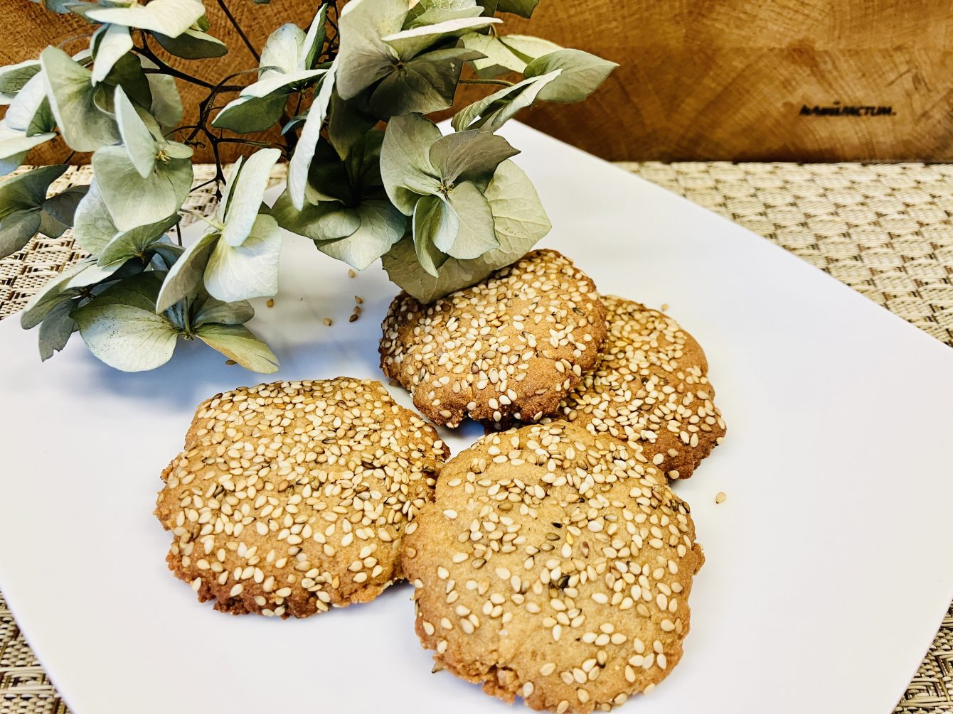 Honey Tahini Cookies