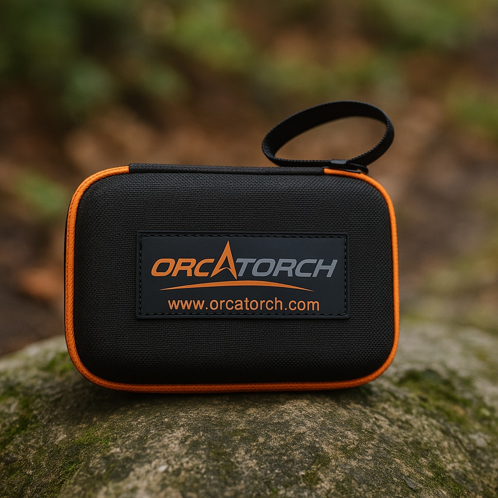 OrcaTorch D560 Mini Backup Diving Light - 700 Lumens, 134 Metres (Black)