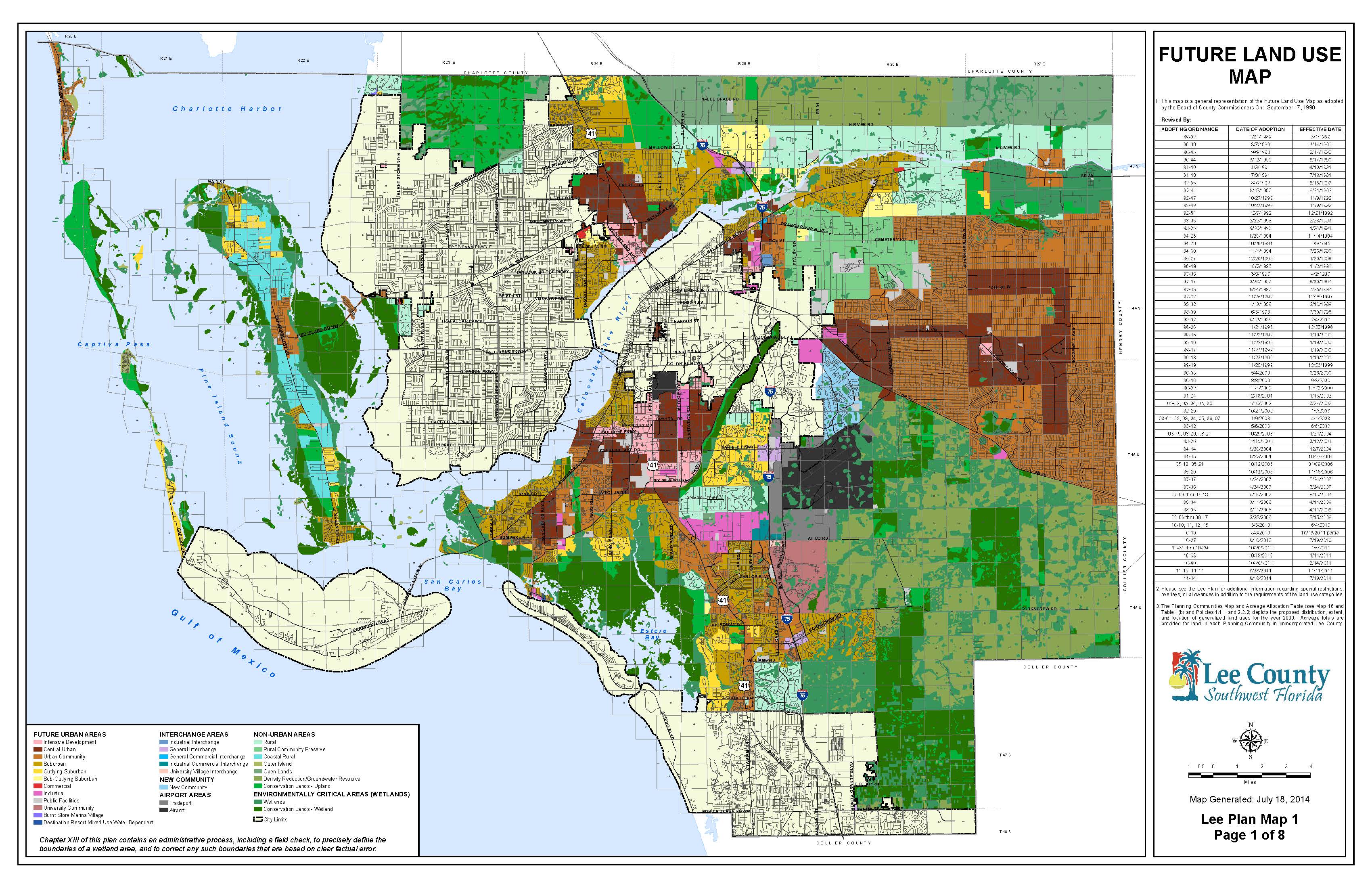 County Florida Zoning Map Map01 01 
