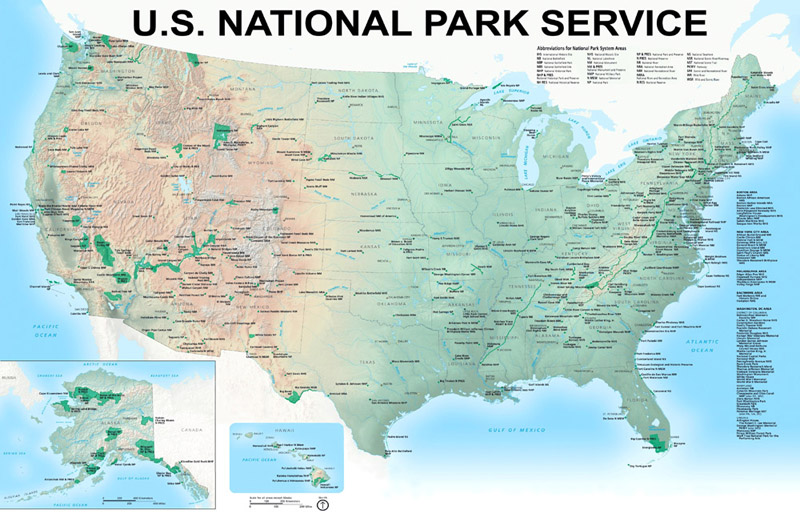 How Many National Monuments Are In The United States At Mia Stanfield Blog NPSWallMap 11X17 1000 
