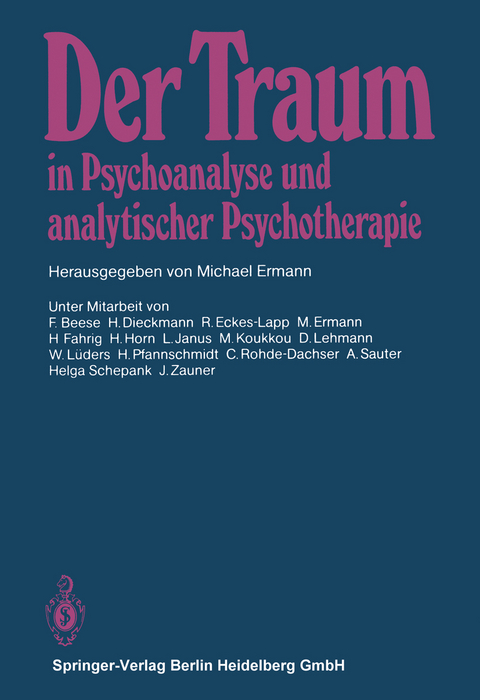 Der traum in psychoanalyse und analytischer… von m. ermann