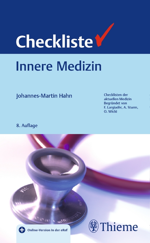 Der herold innere medizin ist seit jahren das standardwerk für alle . Checkliste Innere Medizin von Johannes-Martin Hahn | ISBN