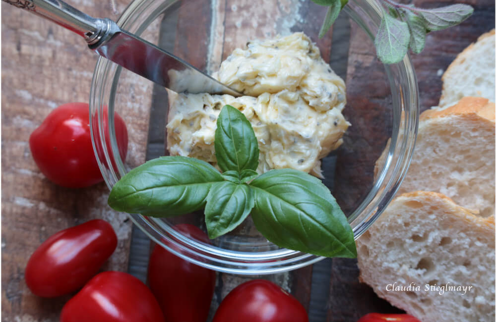 Kräuterbutter – blitzschnell selbst gemacht