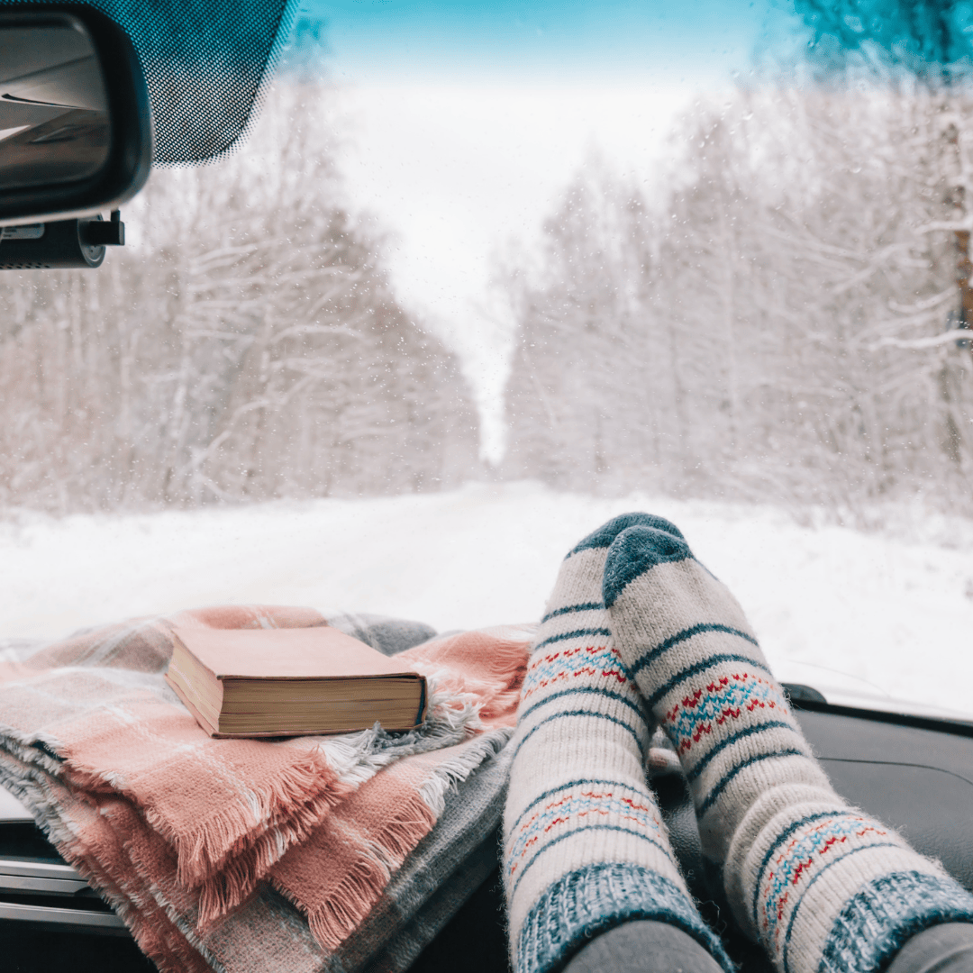 winter vehicle organization for moms