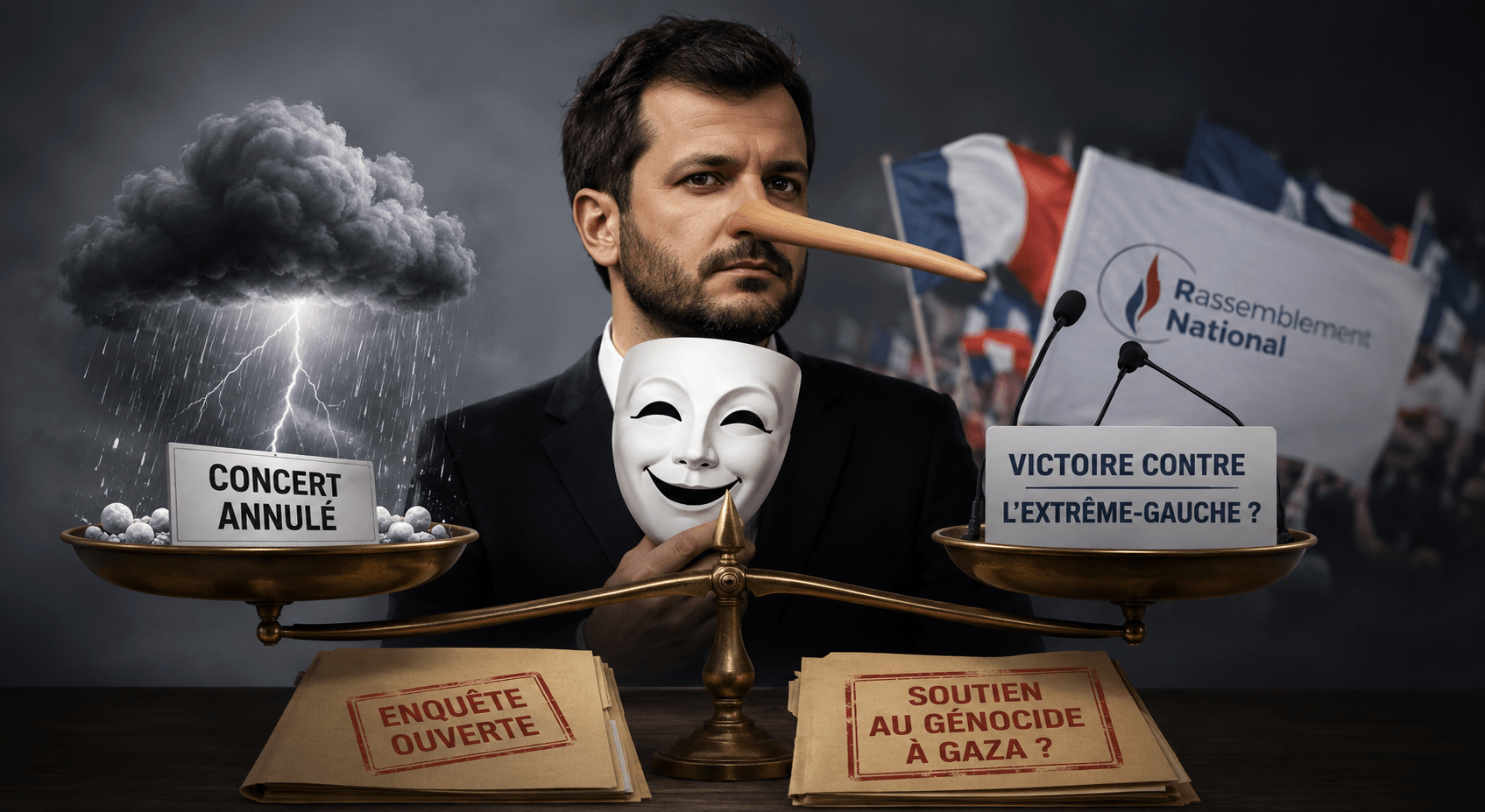 Le RN, parti d’escrocs et de mythos, vend son âme aux sionistes et se ridiculise