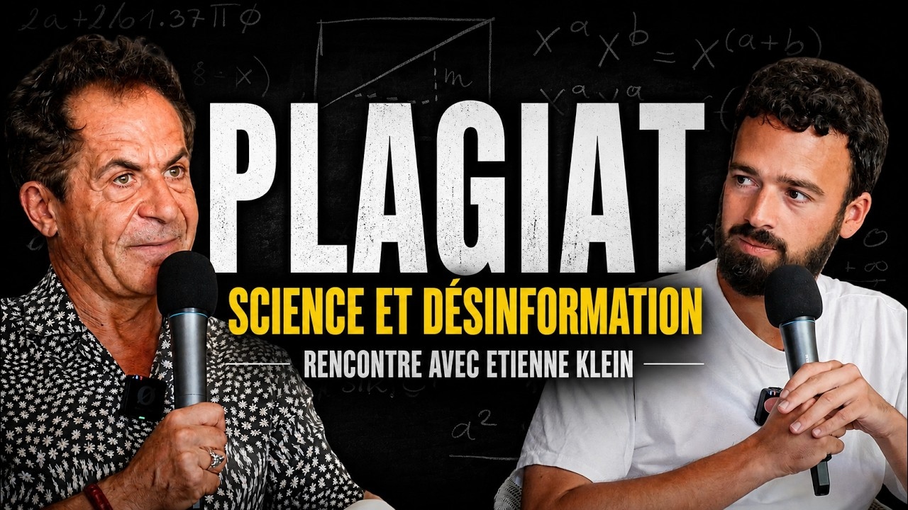 Chutzpah : la défense plus que foireuse d’Étienne Klein concernant 60% de plagiat de sa thèse