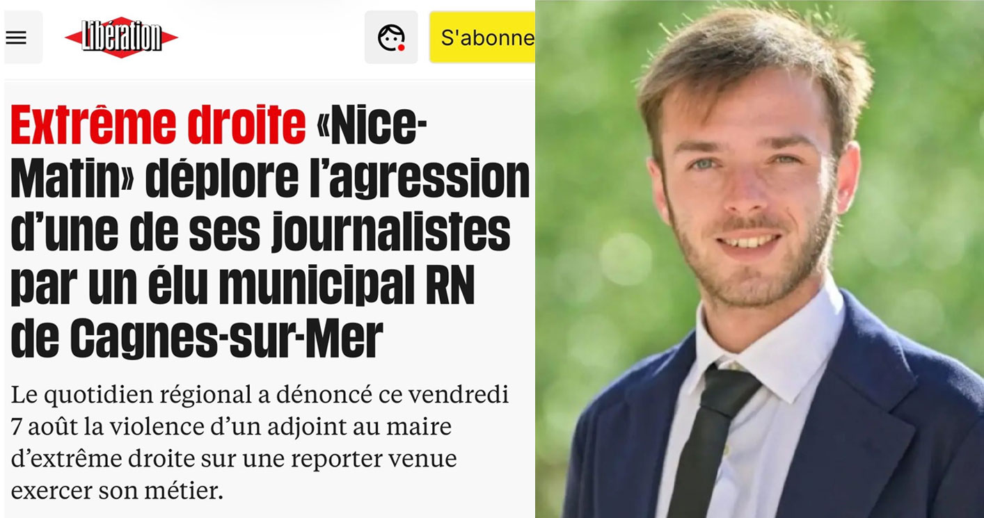 Agression d’une journaliste par un élu RN : les plateaux télé curieusement silencieux !