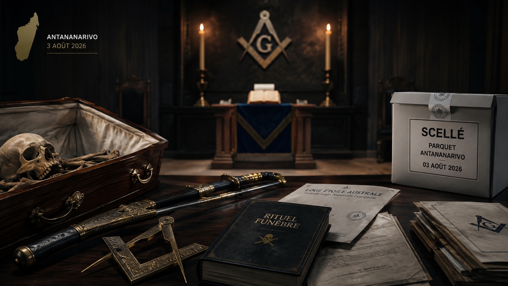 Enquête sur des sacrifices satanistes : la justice perquisitionne un temple maçonnique à Madagascar