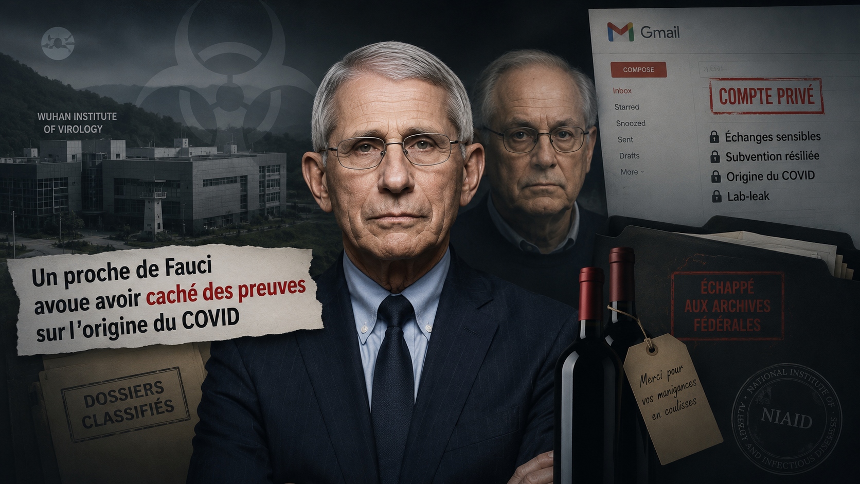 Scandale explosif : Morens le bras droit de Fauci plaide coupable et les médias français se taisent