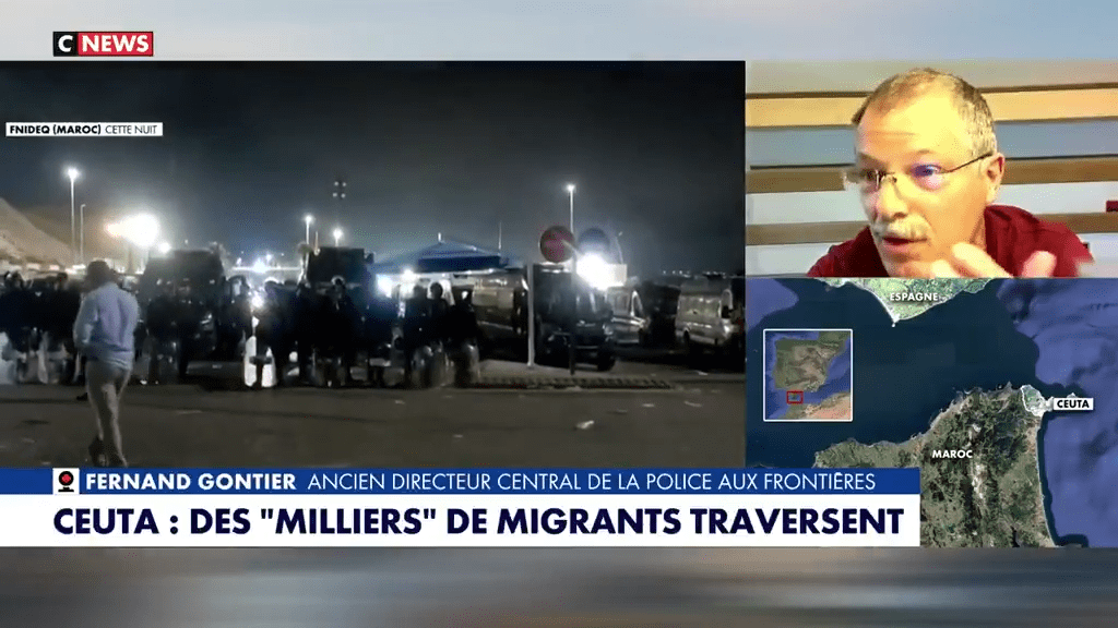 La spécialiste en fake news et désinformation CNews invente 60 % d’Algériens migrants à Ceuta