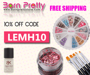 10% off at Born Pretty Store with code LEMH10