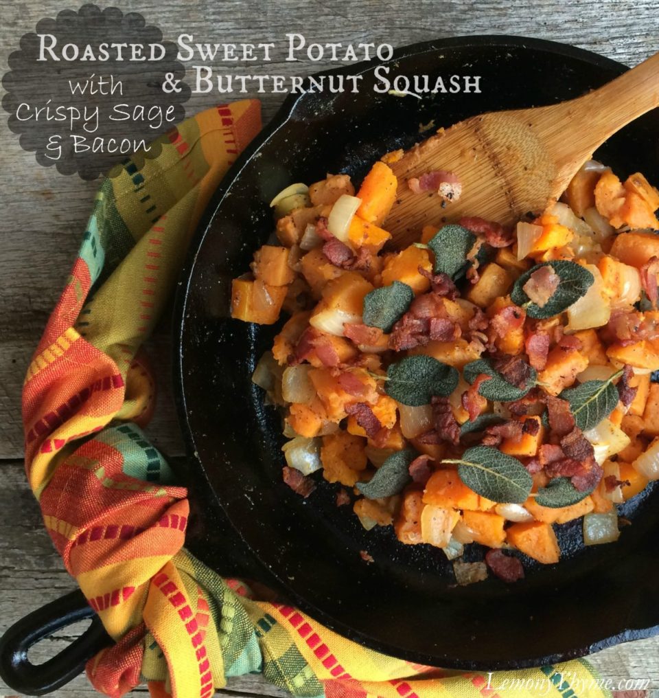 Sweet Potato & Butternut Squash with Crispy Sage & Bacon1