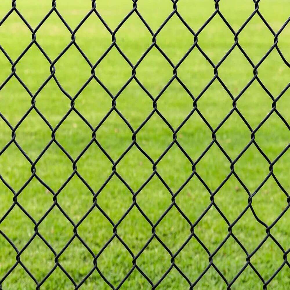 Black PVC Coated Metal Mesh Fence Supply for Residential and Commercial Projects