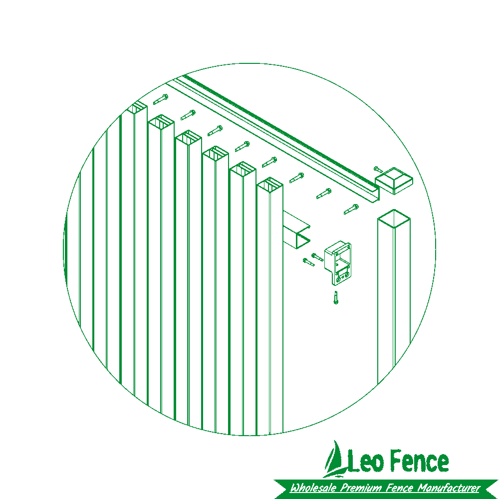 The Installation Design for Aluminum Fence