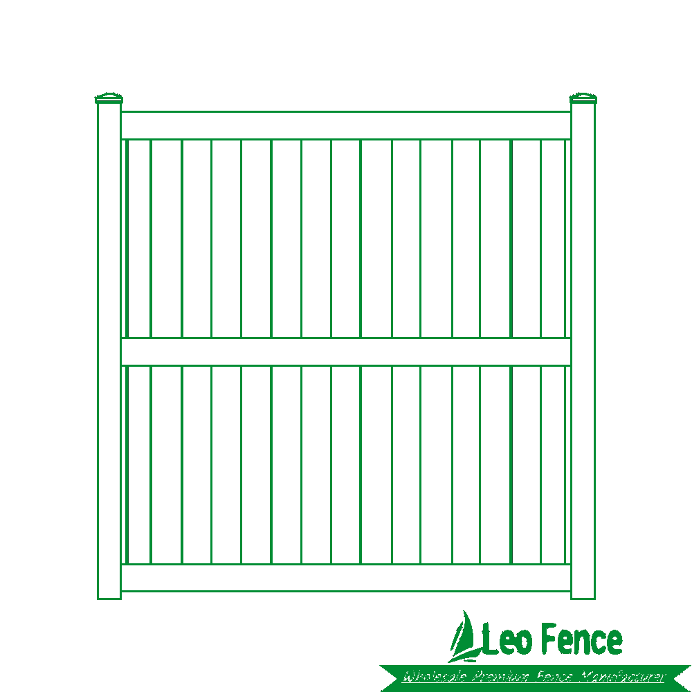Vinyl Privacy Fence 8ft x 8ft