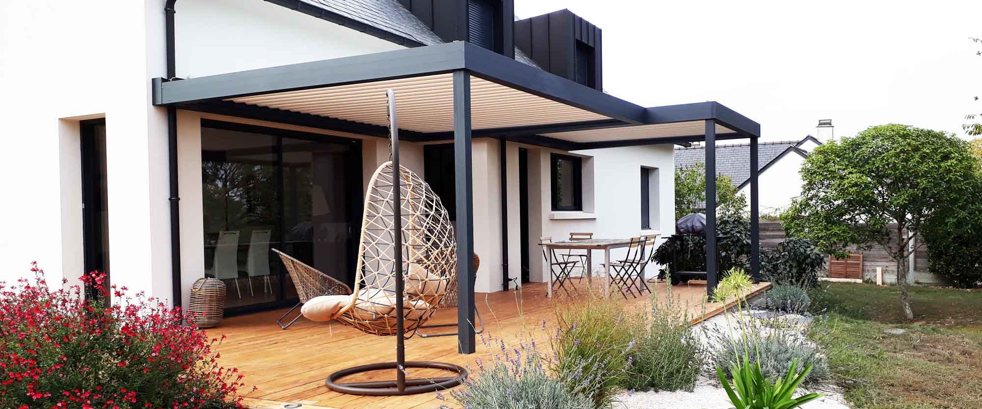 Se Dit D Une Terrasse Protégée Du Soleil Quelques idées pour décorer sa pergola! - LEONARD Solutions