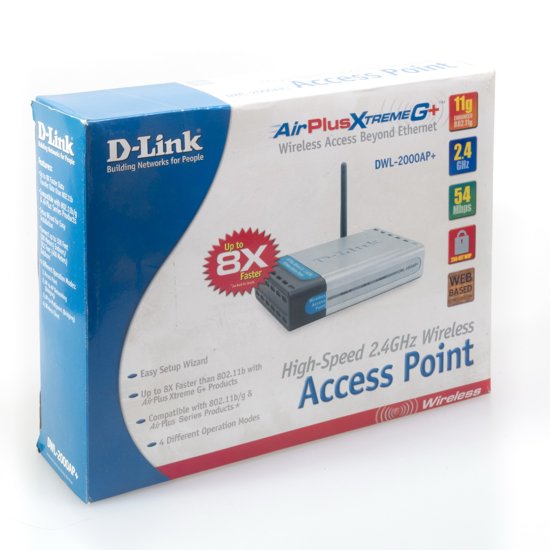 Wireless Access Point DLINK DWL2000AP+ Airplus G + 2.4GHz LeonardoBoss