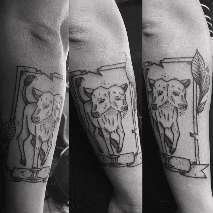 15 Gemini Tattoos That Are Far From Boring - Let's Eat Cake 699_x_700_jpg