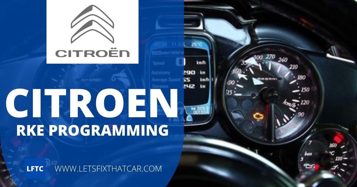Citroen RKE Programming