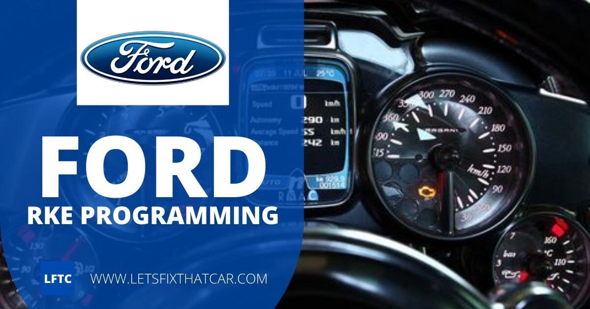 Ford RKE Programming