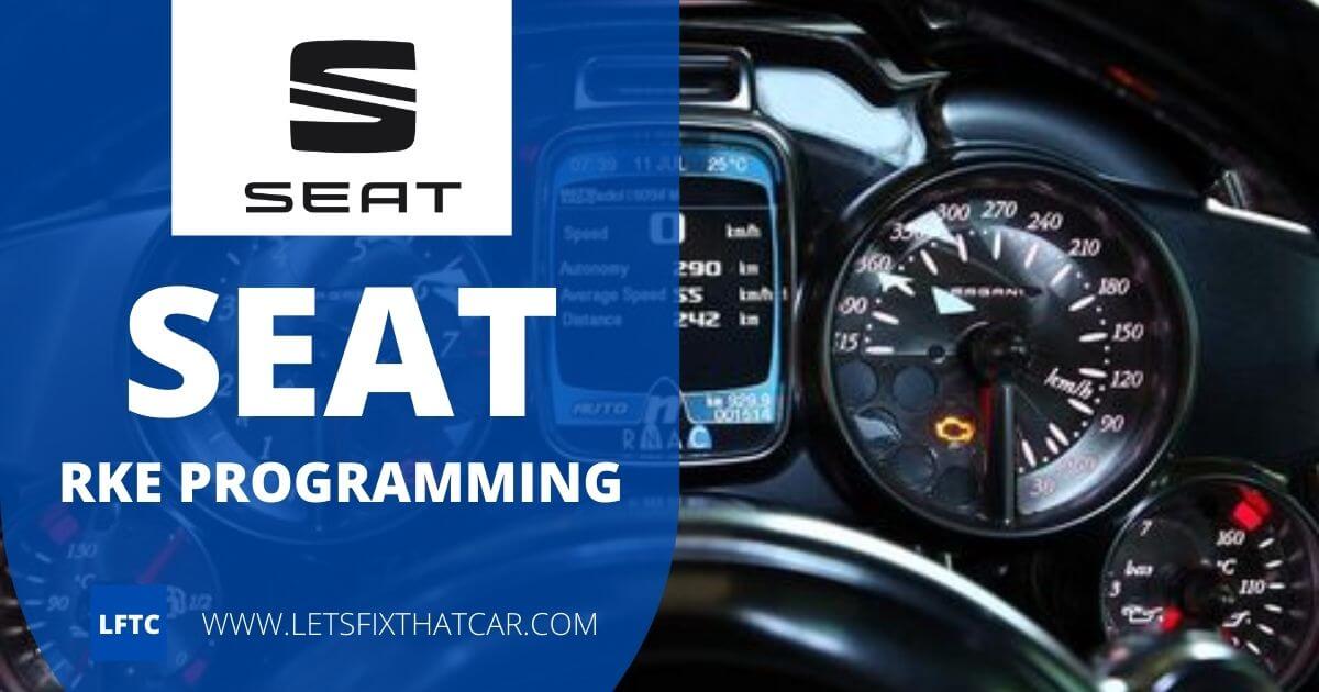 Seat RKE Programming