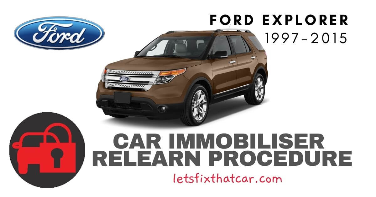 Key Programming Ford Explorer 1997-2015