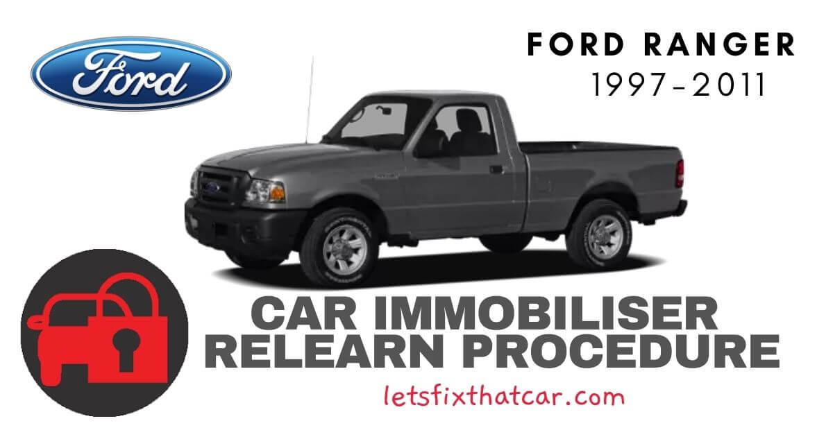 Key Programming Ford Ranger 1997-2011