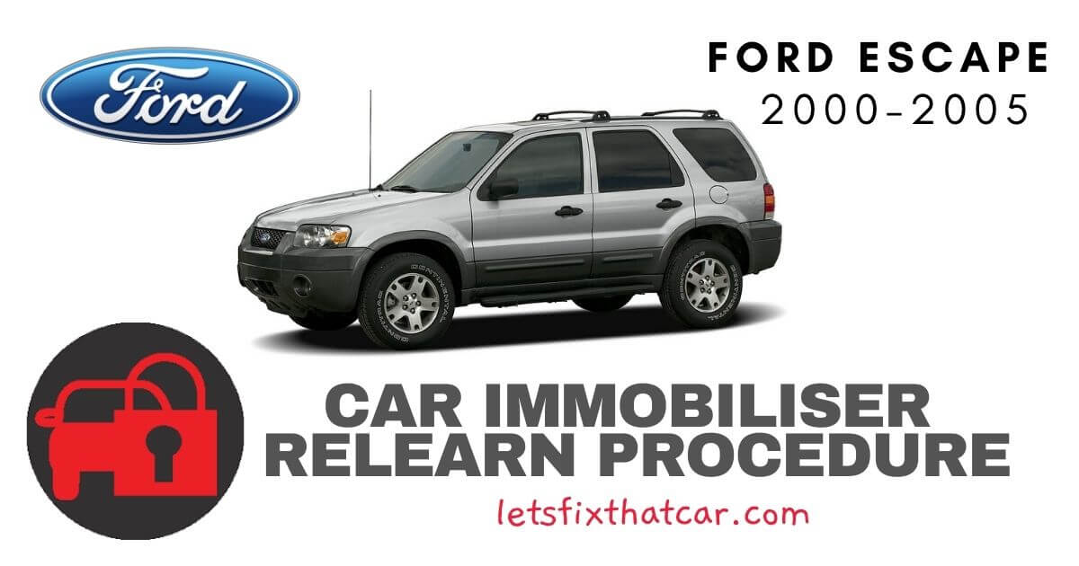 Key Programming Ford Escape 2000-2005