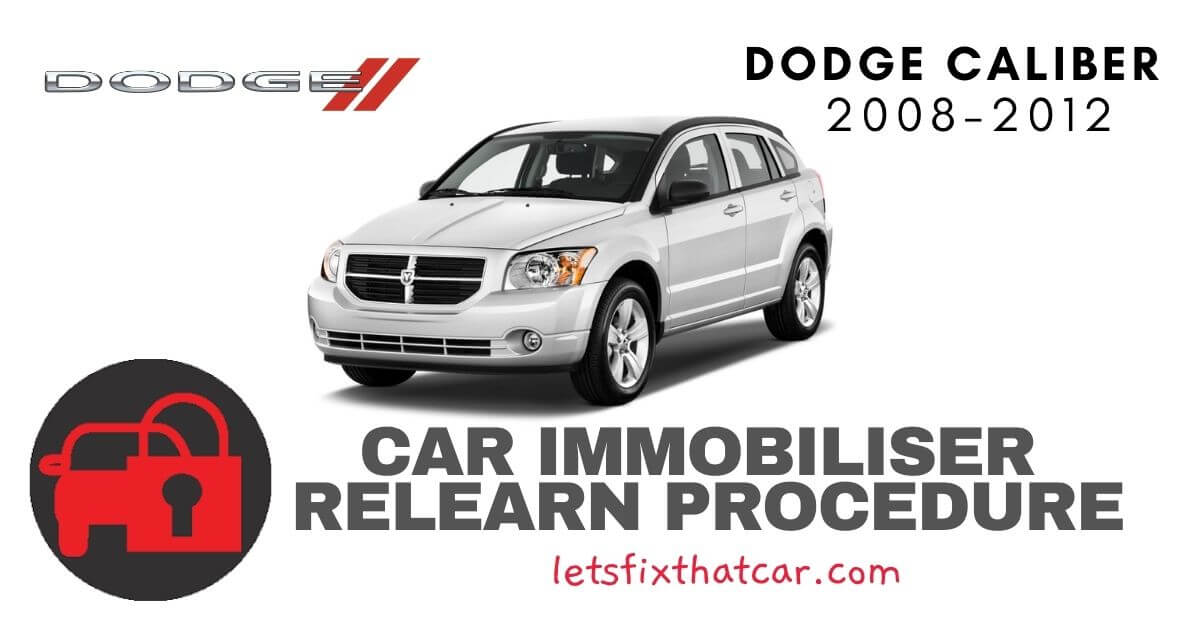 Key Programming Dodge Caliber 2008-2012