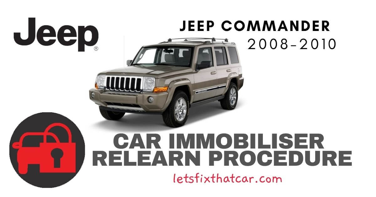 Key Programming Jeep Commander 2008-2010