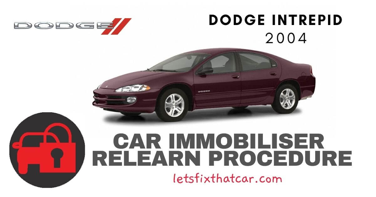 Key Programming Dodge Intrepid 2004