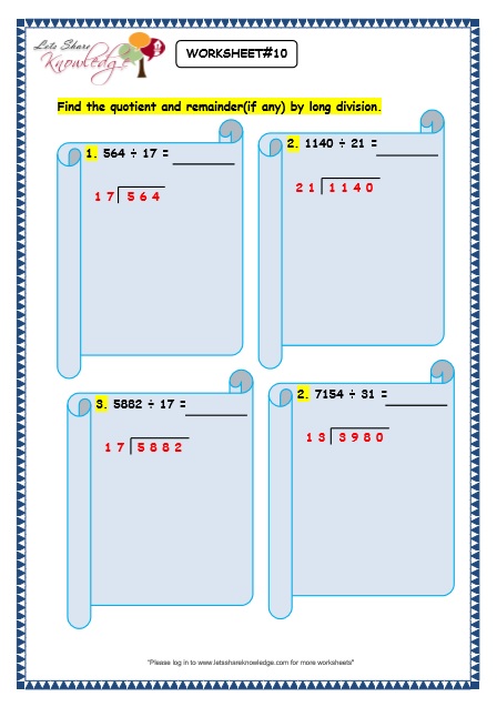 grade 3 maths worksheets division 65 long division by 2 digit