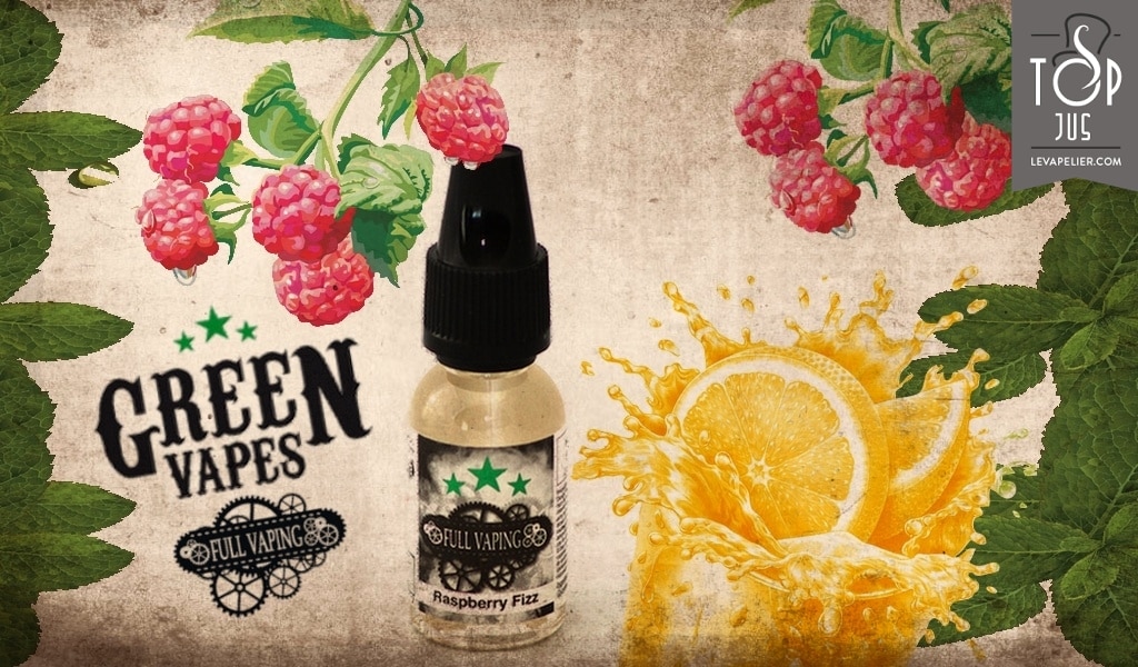 Tests et revue: Raspberry Fizz (Gamme Full Vaping) par Green Liquides ...