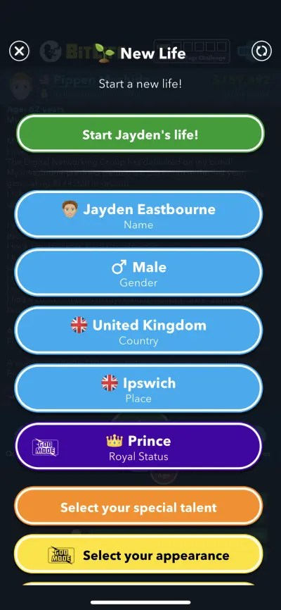 Bitlife Discipline From Rags To Riches Guaranteed - 5j6bg43