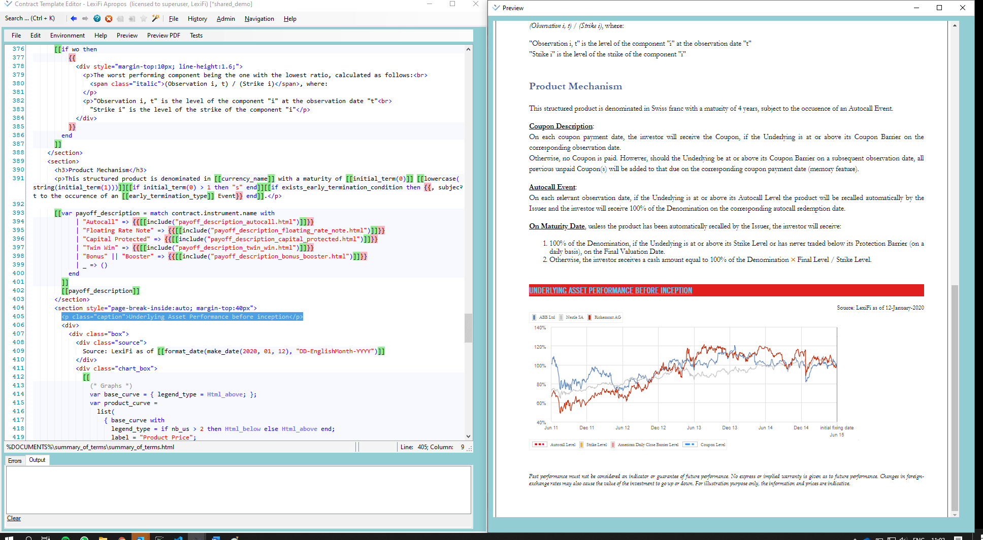 Document Generation Lexifi - Download Classic Gradient Pattern | Retina