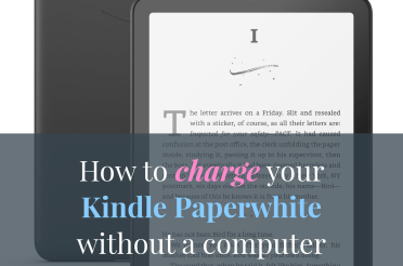 How to charge your Kindle Paperwhite without computer and without blowing it up?