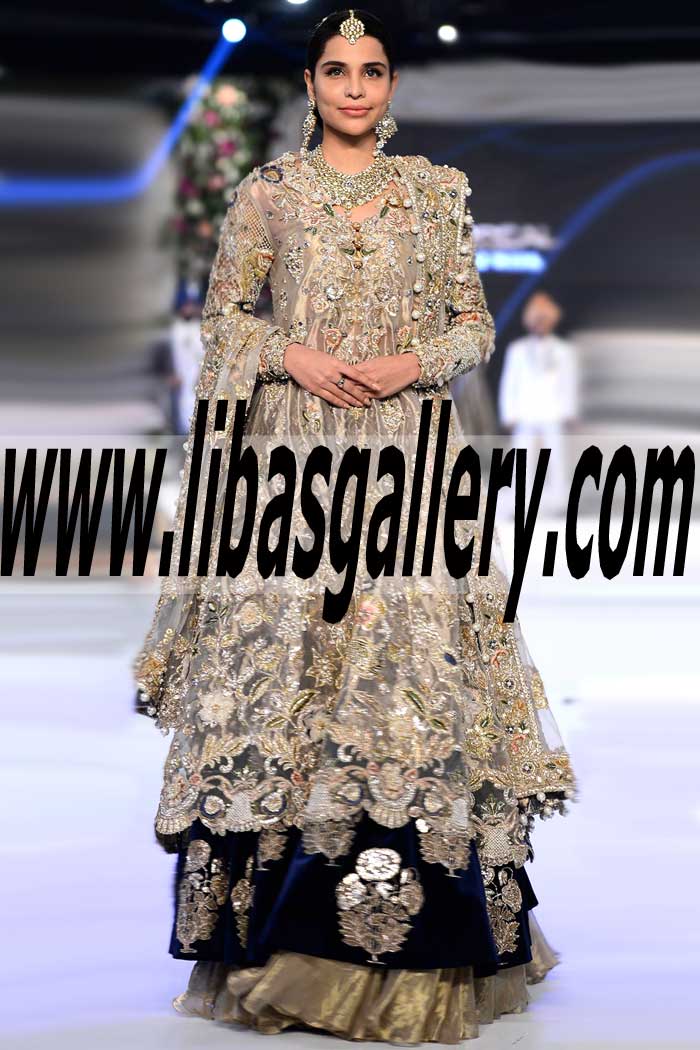 Elan Hot Off The Pfdc Runway Bridal Week Trends You Ll Be Seeing Everywhere Outstanding Wedding Dresses For Bride Shop Online At Libasgallery Com Shop Pakistani Indian Bridal Wear Online Bridal Outfits Retail Store Wedding Bride Groom Designer