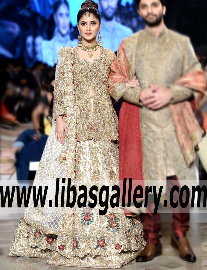 Peplum Wedding Dress Pakistani 2018 64 Off Awi Com